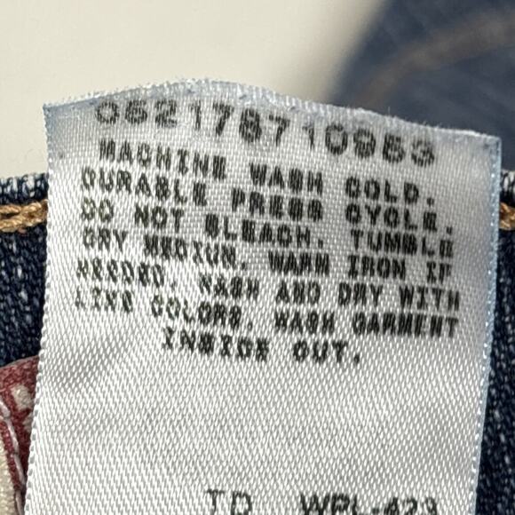 Levi’s 550 Jeans Women’s Size 12 Long Blue Medium Wash Relaxed Bootcut Red Tab - Picture 10 of 11